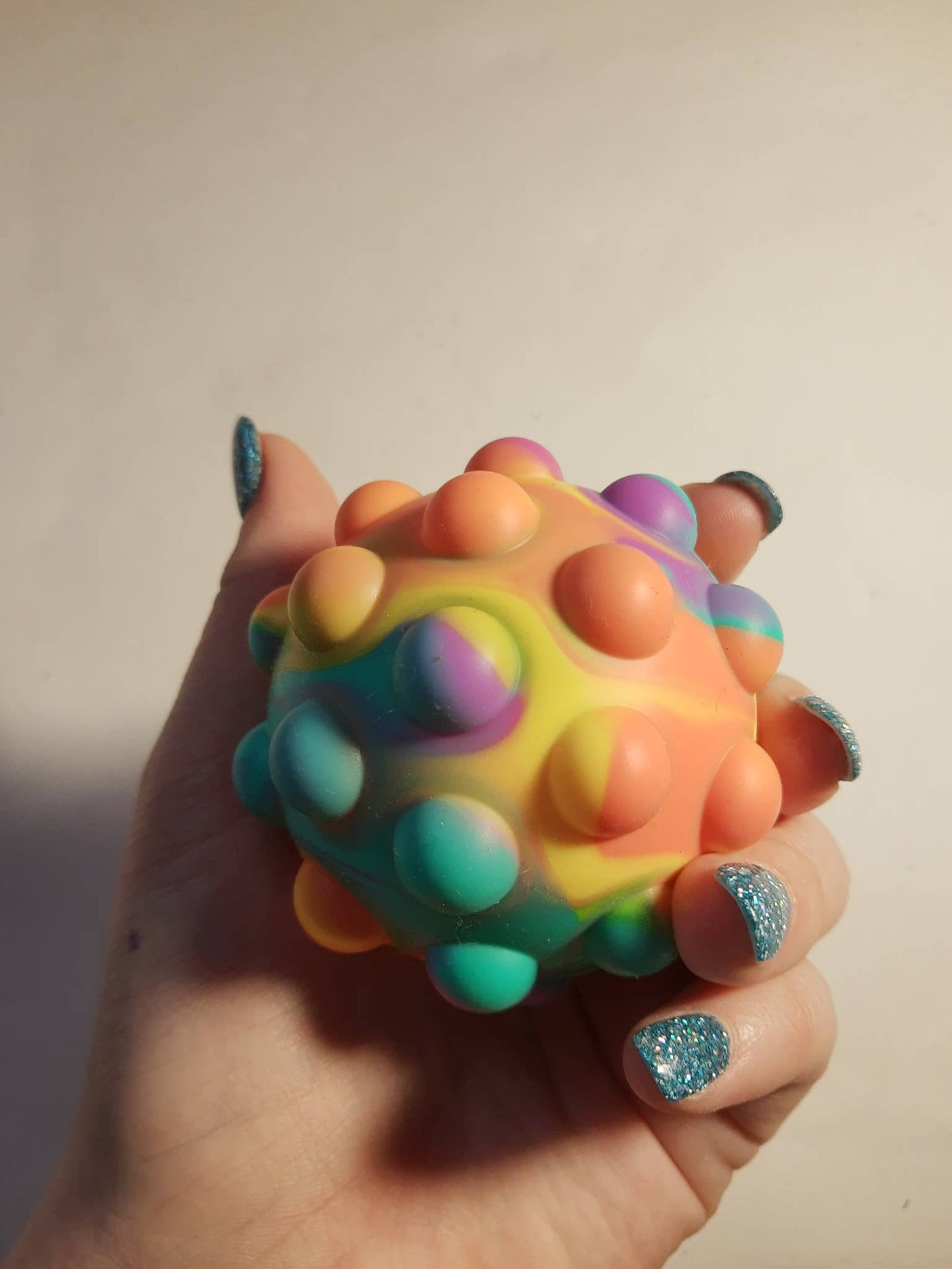 3D PopIt Fidget Ball
