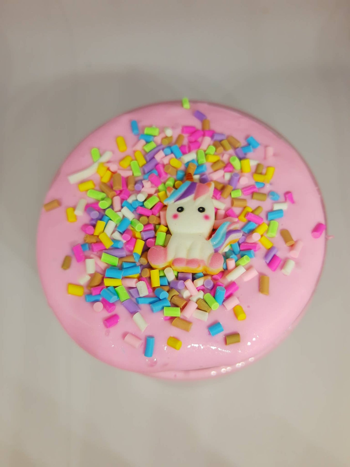 Unicorn Cupcake Slime