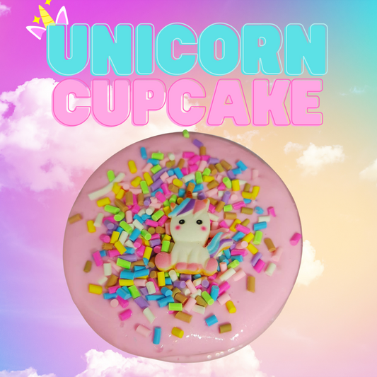 Unicorn Cupcake Slime